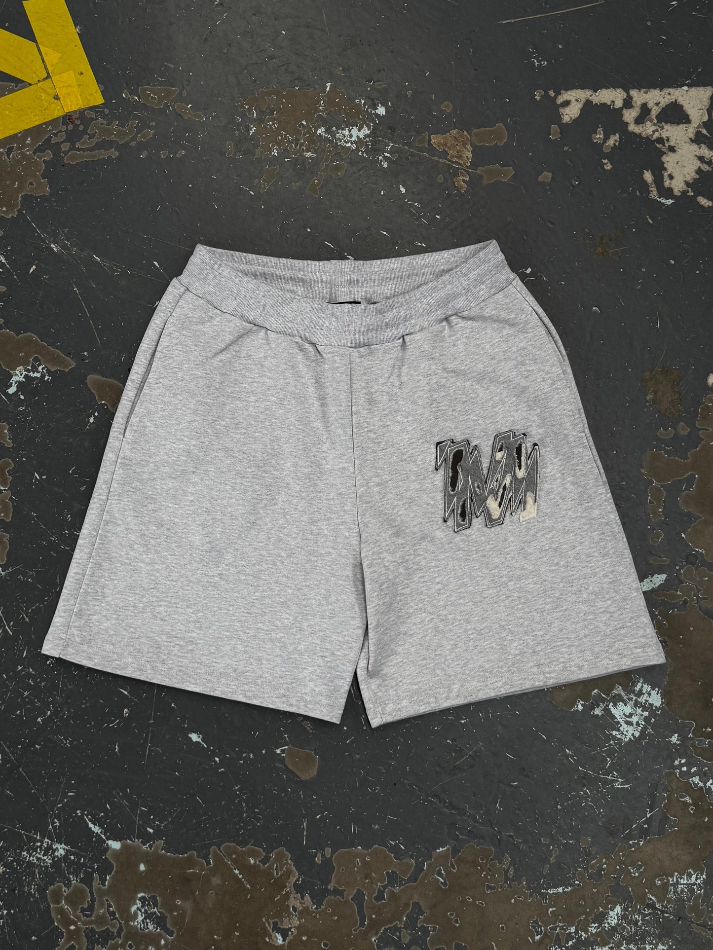 Organic Sweat Shorts Athletic Grey