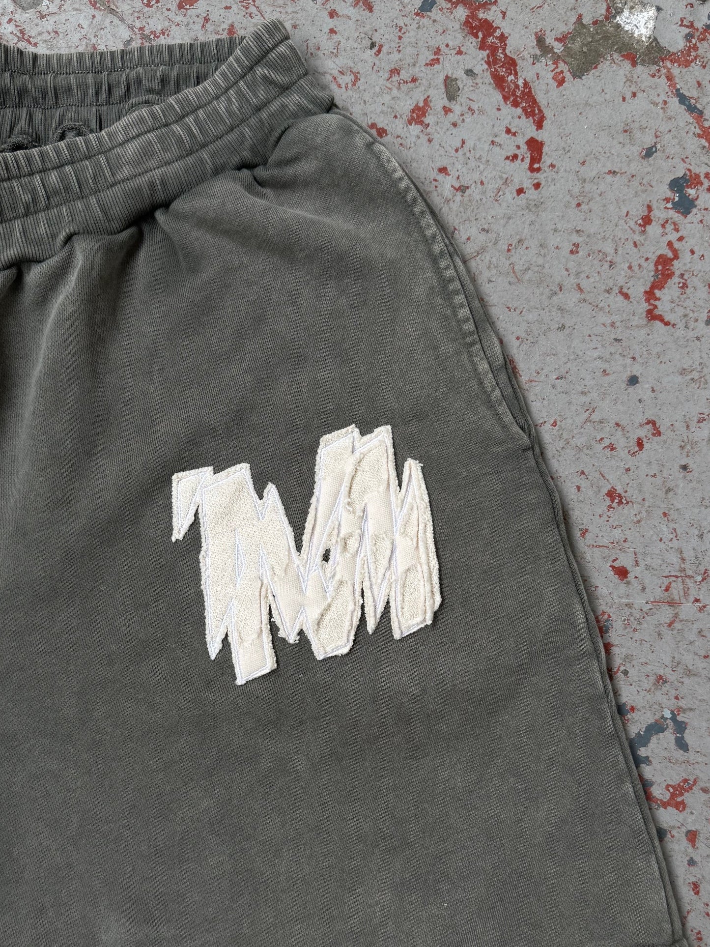 Organic Sweat Shorts - Vintage Olive