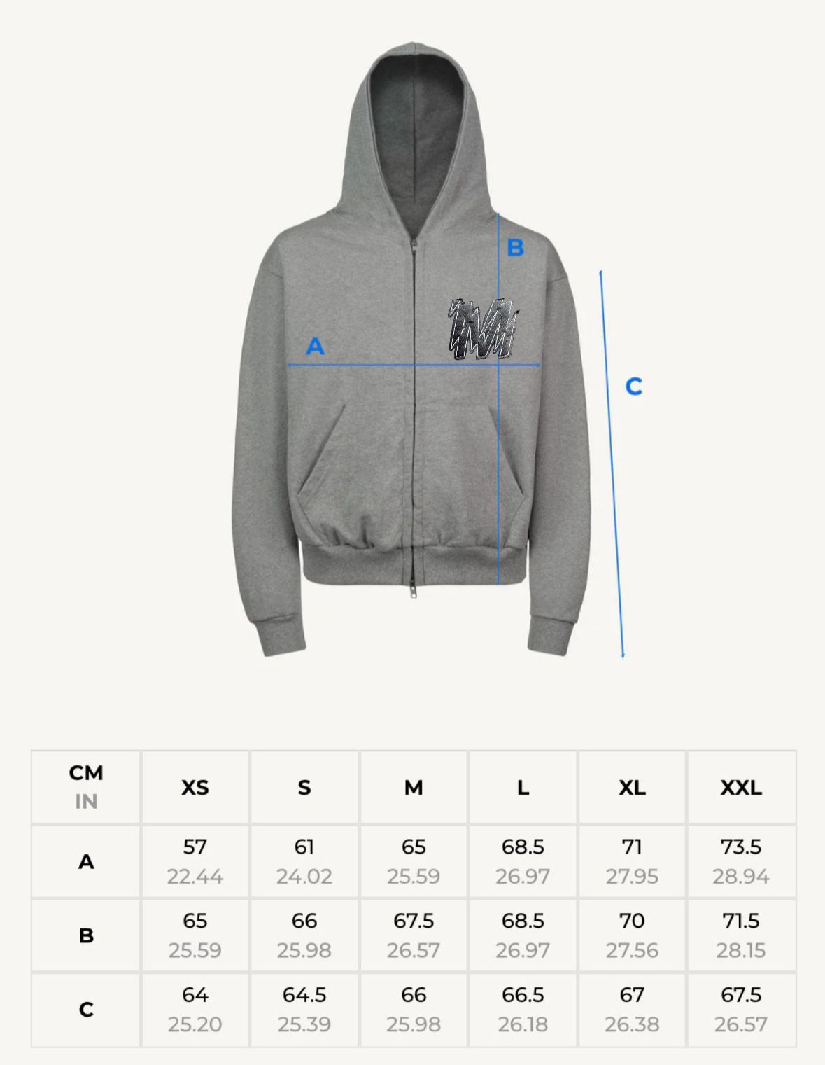 Full Zip Hoodie - Unisex.